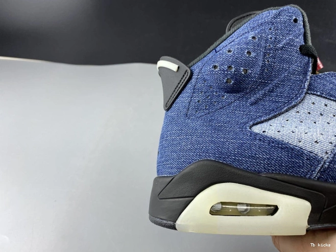 Rep TBK 6 Jordan Air Denim Washed CT5350-401 0809
